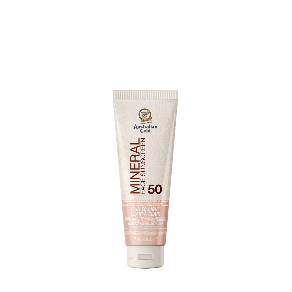 A75298 SPF 50 Mineral Tinted Face Fair to Light (2.5oz) - Image 1