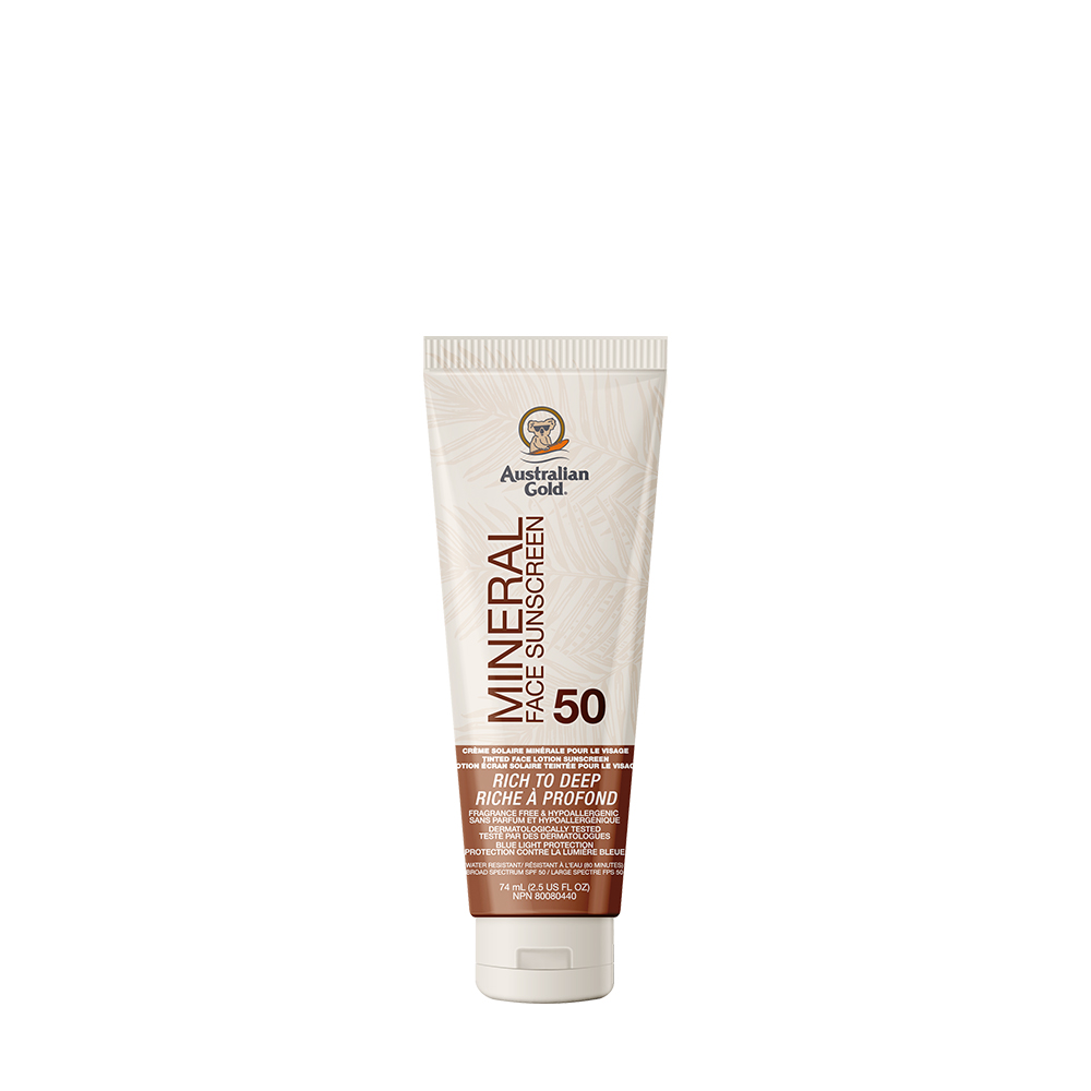 A75302 SPF 50 Mineral Tinted Face Rich to Deep (2.5oz) - Image 1