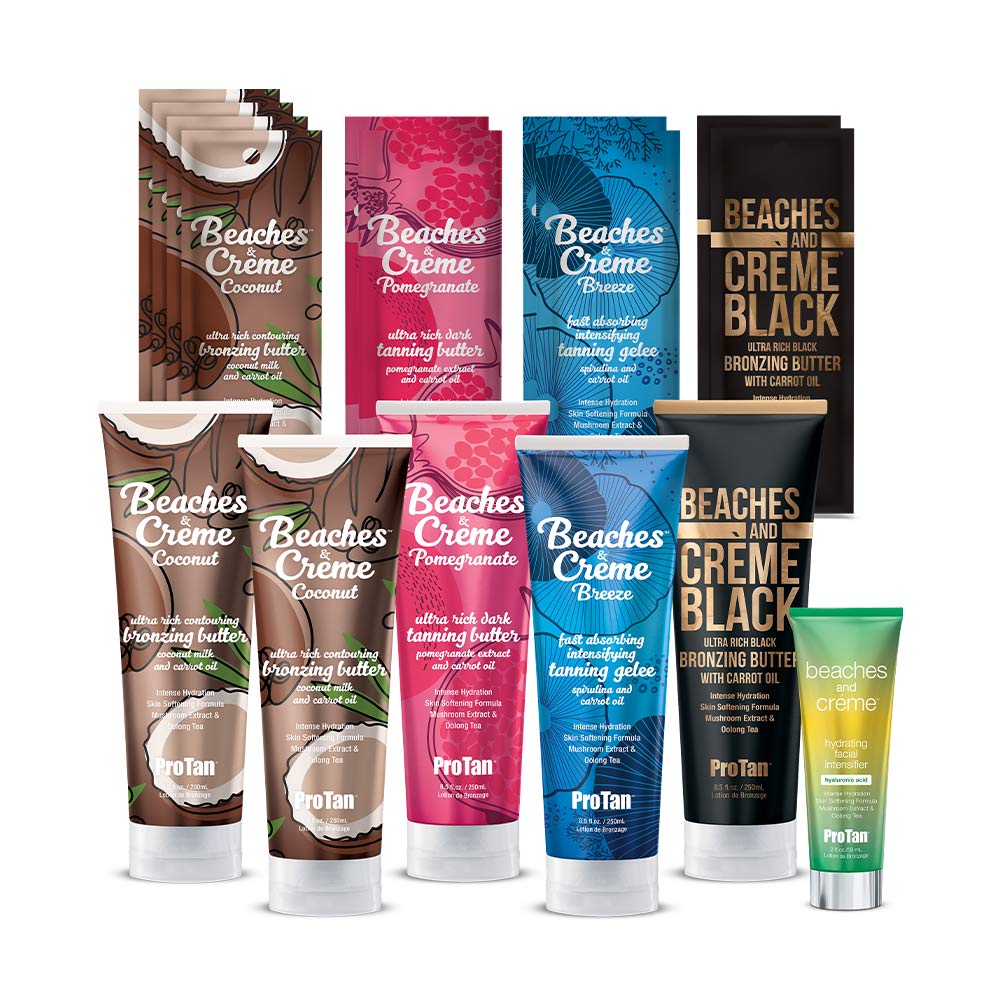 PT-BCINTRO-K_2026 ProTan Beaches & Creme Intro Starter Kit - Image 1