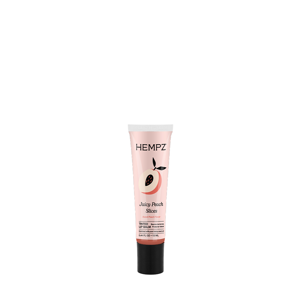 SP-HJPSLIP Hempz Juicy Peach Slices Tinted Lip Balm (0.44oz) - Image 1