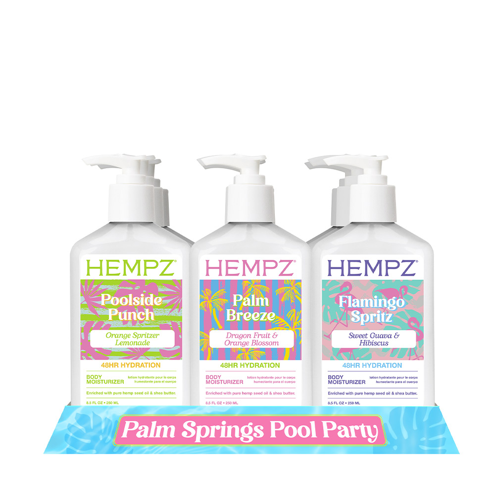 SP-HPSPP-D Hempz Palm Springs Pool Party Display - Image 1