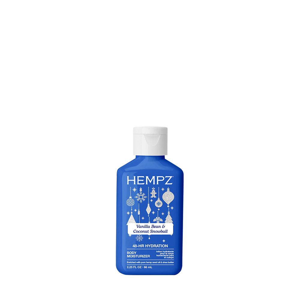 SP-HVBCSM-M Hempz Vanilla Bean & Coconut Snowball Moisturizer (2.25oz) - Image 1