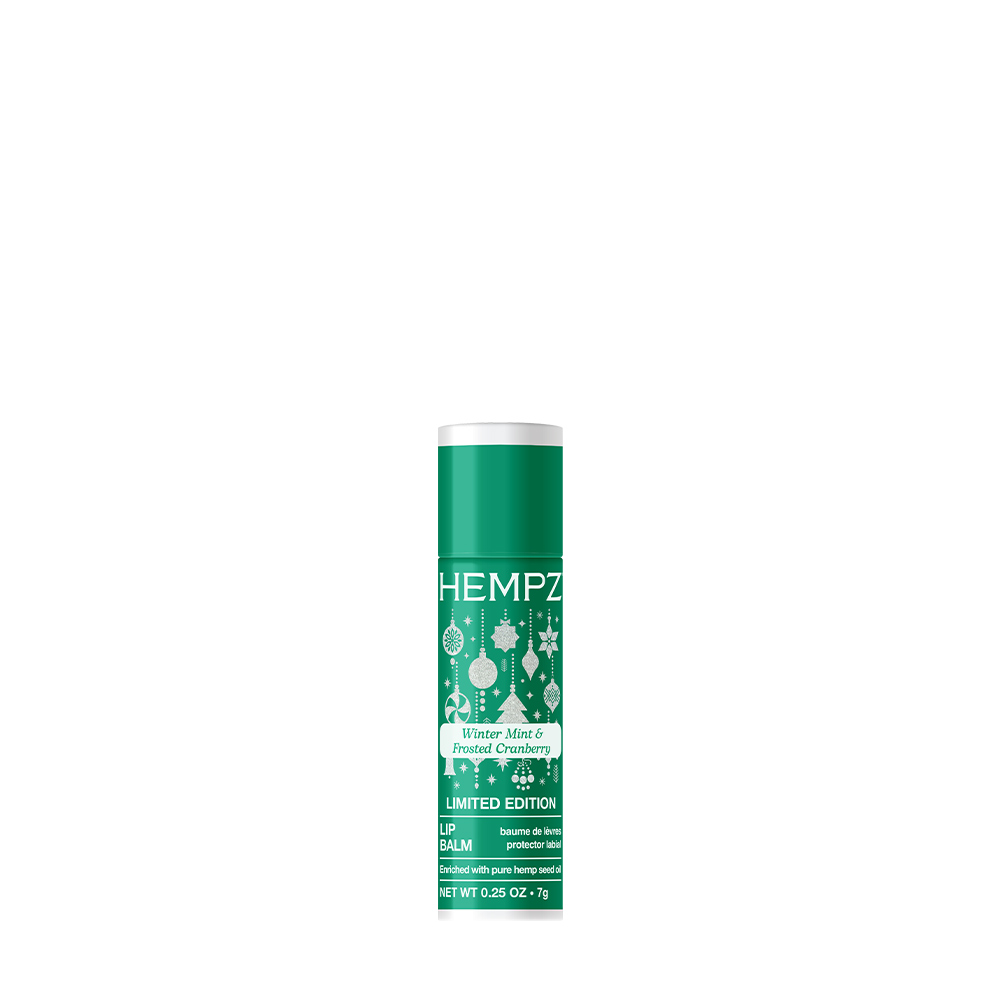 SP-HWMFCLB Hempz Winter Mint & Frosted Cranberry Lip Balm (.25oz) - Image 1