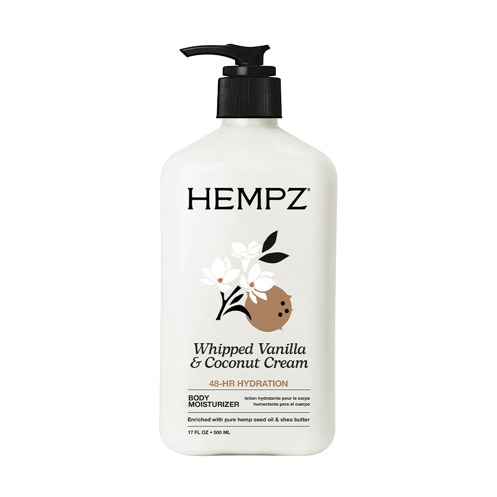SP-HWVCCM_UPDATED Hempz Crème corporelle aux herbes à la vanille et coco fouettée (17 oz) - Image 1